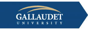 Gallaudet University Logo - University for the Deaf