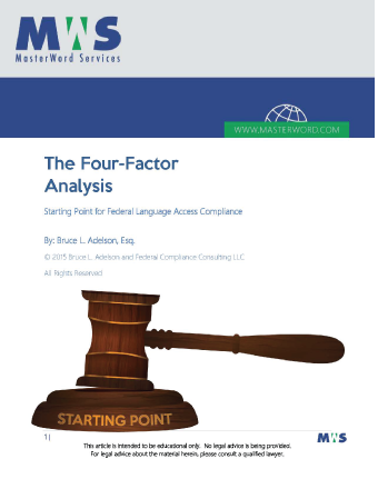 Federal Language Access Compliance