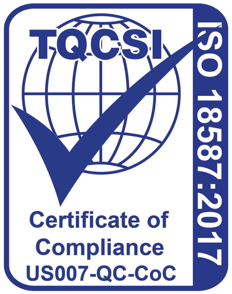 Masterword CoC Certification Mark (ISO 18587)