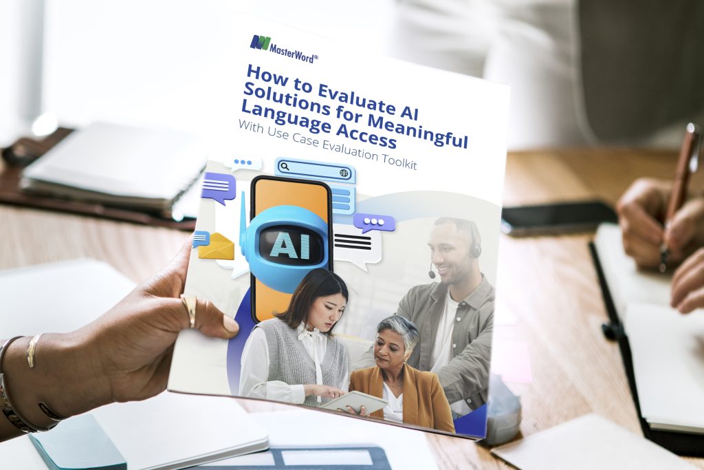 person holding AI white paper